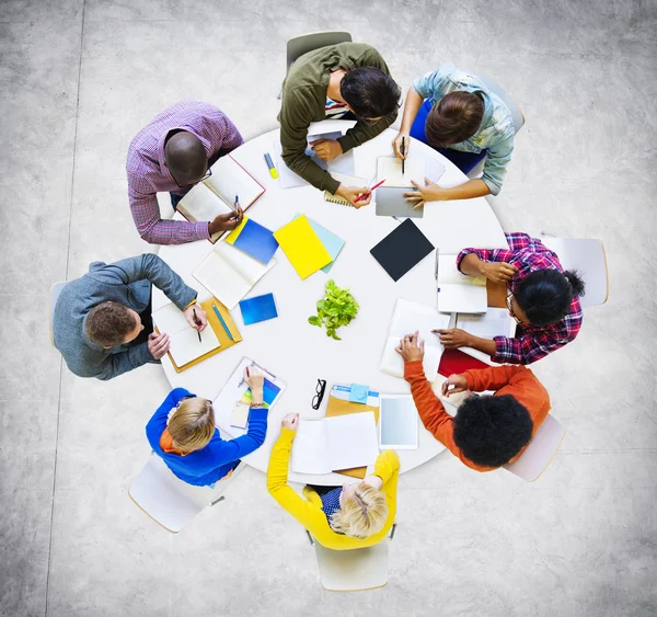 Group of People Working in a Team — Stock Photo, Image