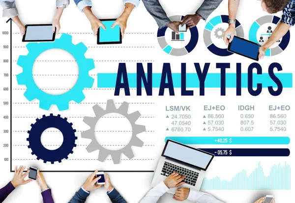Analytics Big Data Concept — Stock Photo, Image