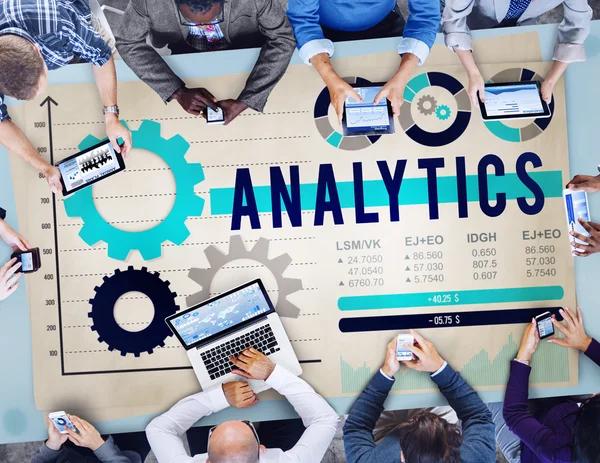Analytics Data  Concept — Stock Photo, Image