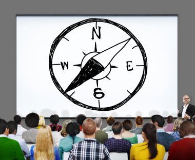 Conpass boylam enlem gezinti yön macera