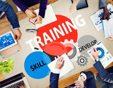 Training Skill Develop Ability Expertise Concept clipart