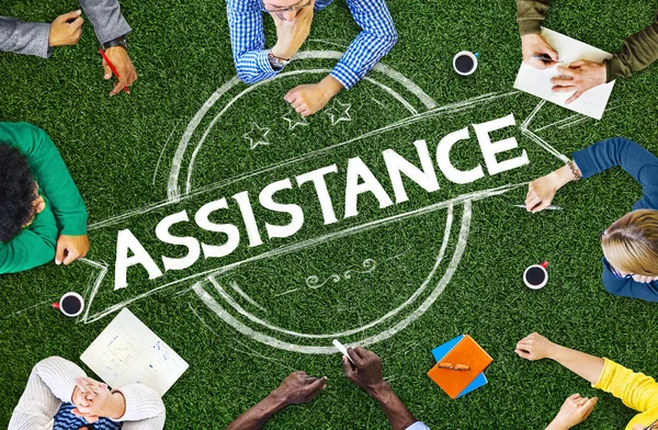 Assistance Collaboration Cooperation Help Support Concept — Stock Photo, Image