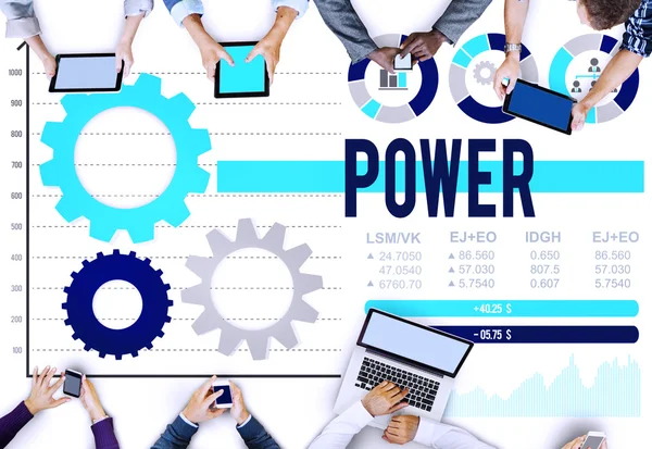 Power Competency Professional Concept — Stock Photo, Image