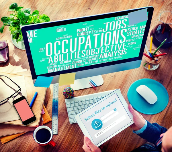 Occupations Careers Community Experience Global Concept — Stock Photo, Image