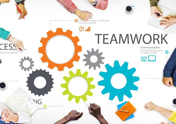 Teamwork Collaboration Unity Concept — Stock Photo, Image