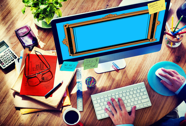 Фоторамка для украшения границы
