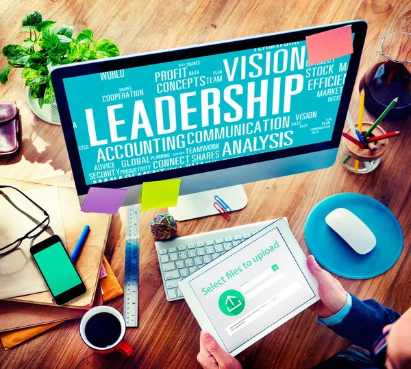 リーダーシップの管理の概念 — ストック写真