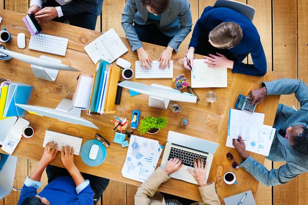 Conceito de Equipe Corporativa — Fotografia de Stock