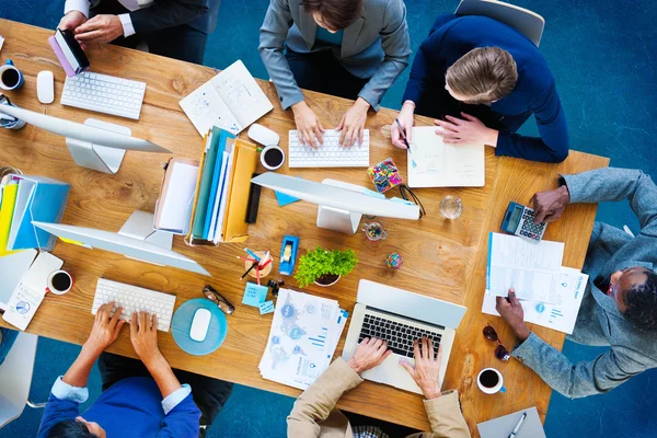 Conceito de Equipe Corporativa — Fotografia de Stock