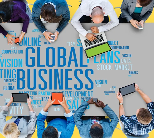 Global Business verbinding — Stockfoto