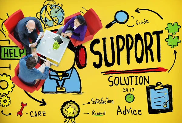 Support Help Concept — Stock Photo, Image