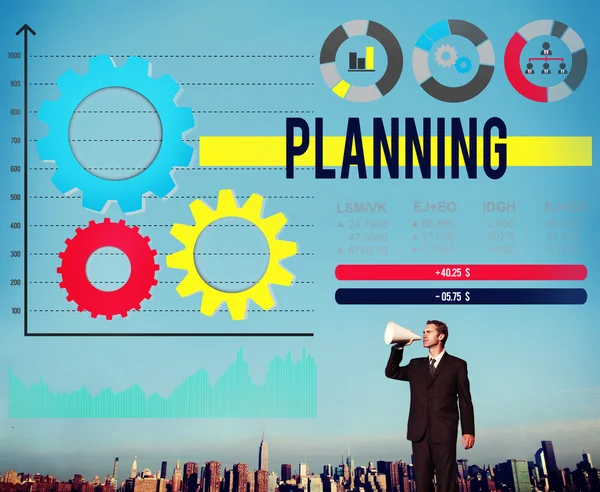 Planning Solution Guidelines Tactics Concept — Stock Photo, Image