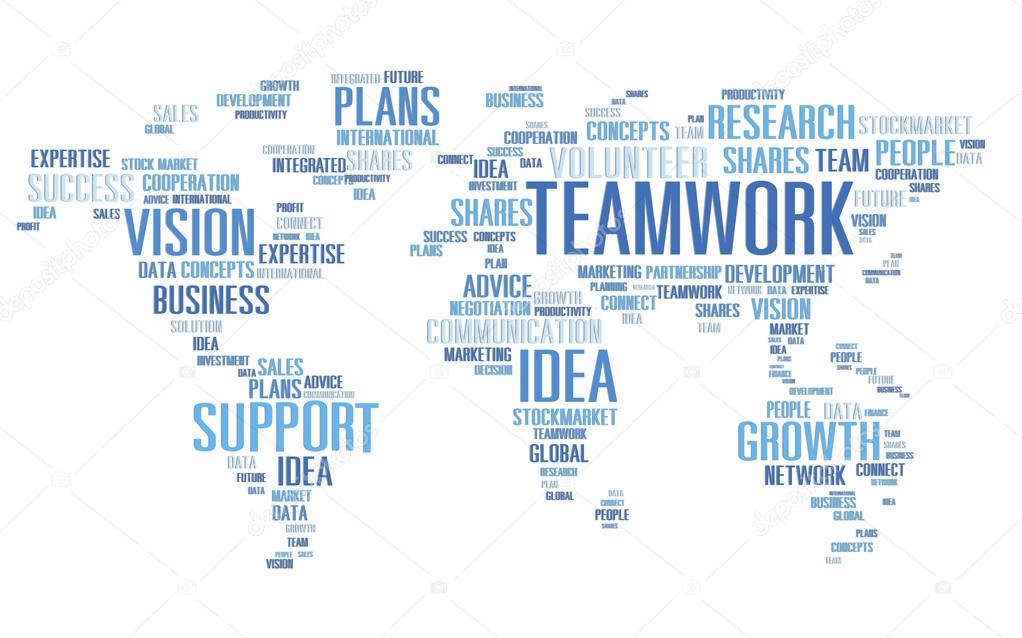 Global Business Teamwork Concept