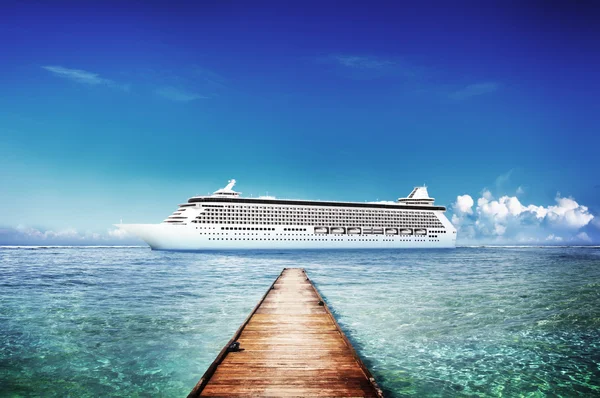 Yacht Cruise Ship Sea Ocean — Stock Photo, Image
