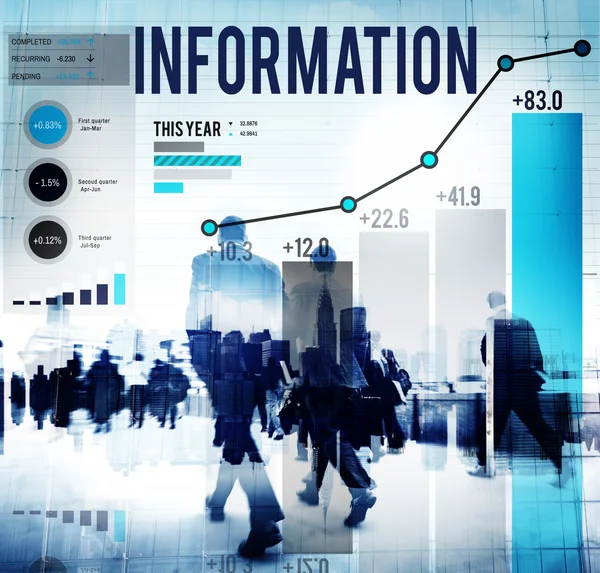 Information and Knowledge Concept — Stock Photo, Image