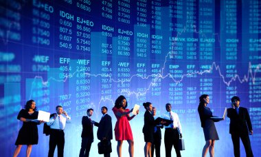 Şirket toplantısı iş adamları 