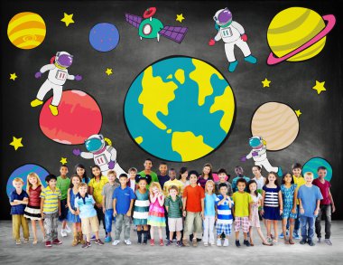 sevimli gülümseyen çocuklar