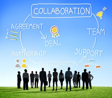 İş Adamlarının Silüetleri