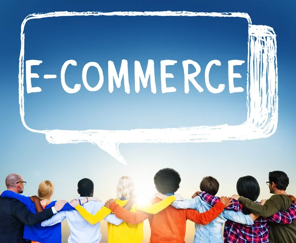 E-commerce Digitale Marketing Concept — Stockfoto