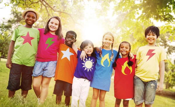 Gyermek egység és a barátság — Stock Fotó