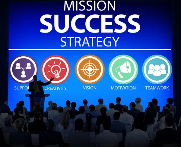 성공 전략 전략 개념 — 스톡 사진