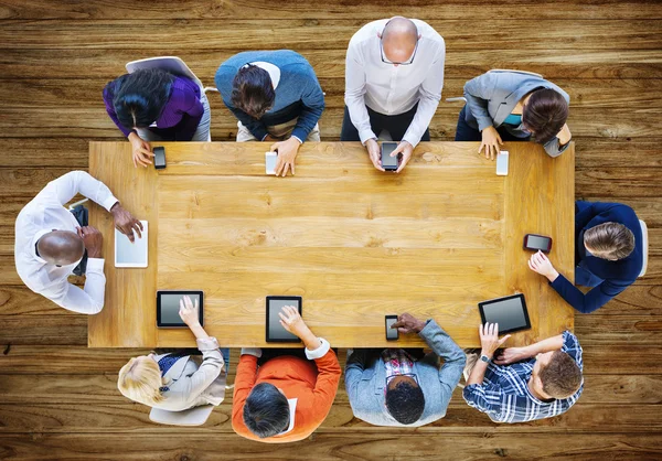 Tecnología, Comunicación Concepto en línea —  Fotos de Stock