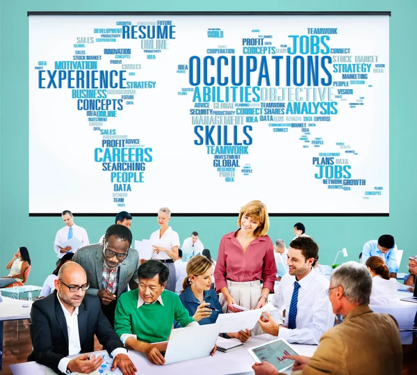 Business people working in office — Stock Photo, Image