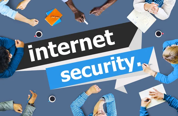 Internet Security bescherming Concept — Stockfoto