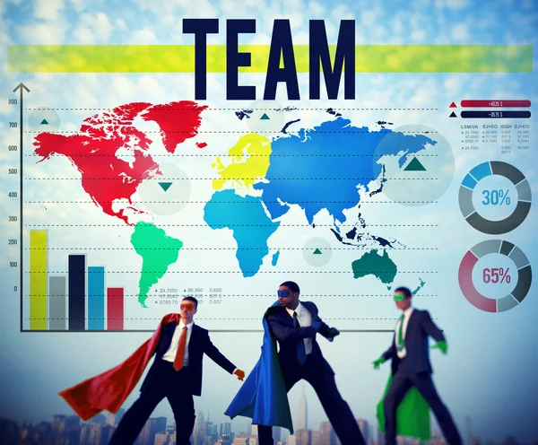 Team Teamwork Concept — Stock Photo, Image