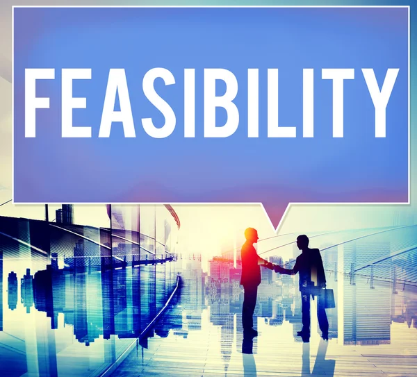 Haalbaarheid mogelijkheid, ideeën Concept — Stockfoto