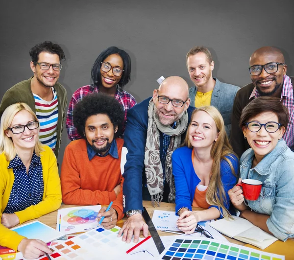 Reunión Concepto de Conexión Corporativa —  Fotos de Stock