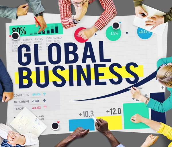 Conceito de negócio global — Fotografia de Stock