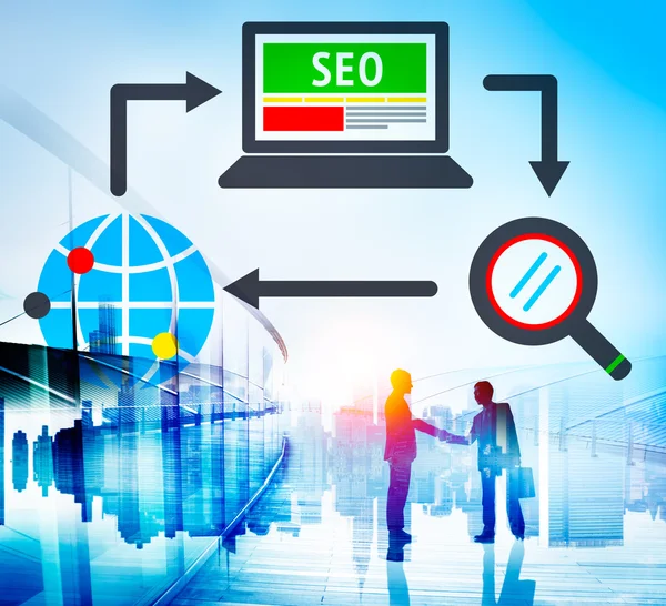 Search Engine Optimization Concept — Stock Photo, Image