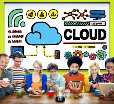 Bulut bilgi işlem ağ depolama kavramı