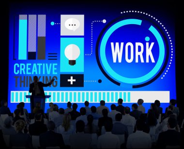 İş kişi tartışma iş planlaması