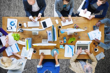 İş adamları kavramı çalışma