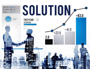 İş Adamlarının Silüetleri