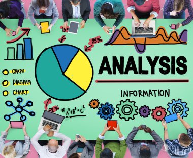 Analiz, veri bilgileri, istatistikler kavramı
