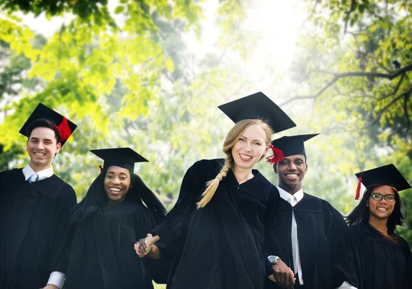 Concepto de Estudiantes de Graduación — Foto de Stock