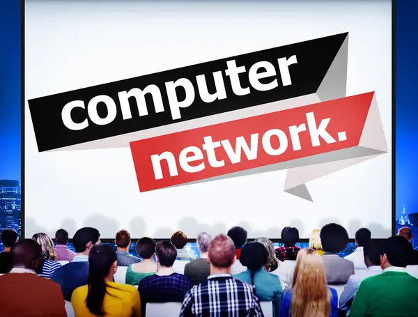 Computer Network Internet Concept — Stock Photo, Image