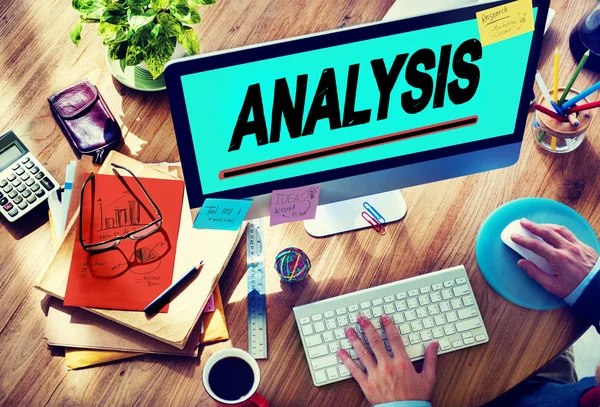 Analyse, gegevens, statistieken Concept — Stockfoto
