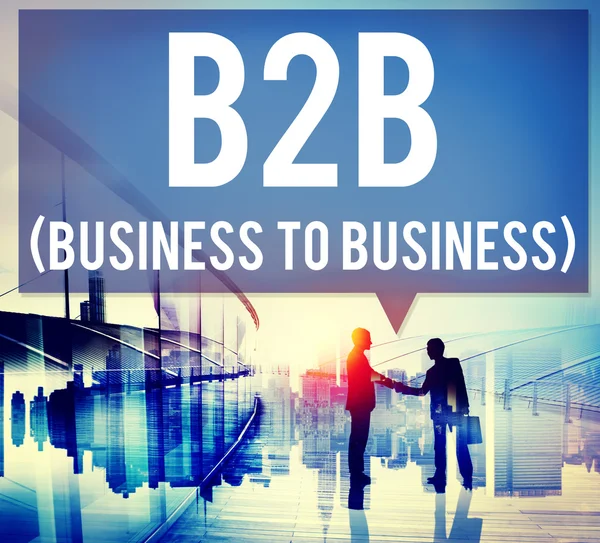 Business To Business Marketing firmy Concept — Zdjęcie stockowe