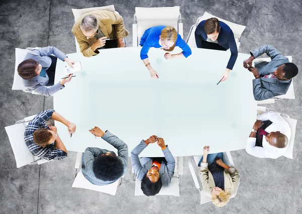 Grupo de empresários em reunião — Fotografia de Stock