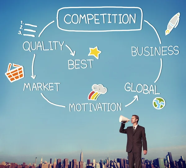 Competition Market Global Challenge Concept — Stock Photo, Image