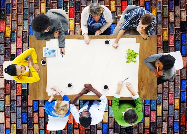 Team und Arbeitsplatzkonzept — Stockfoto