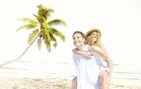 Conceito de Ilha do Amor de Casal — Fotografia de Stock