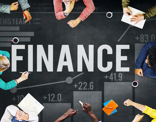 Concepto de Finanace Banking — Foto de Stock