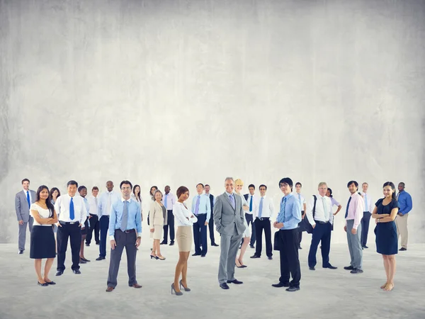 Workers standing together — Stock Photo, Image