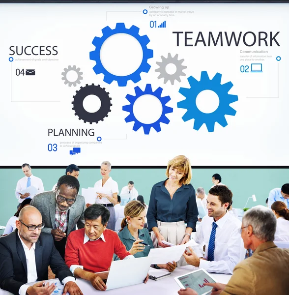 Business people working in office — Stock Photo, Image