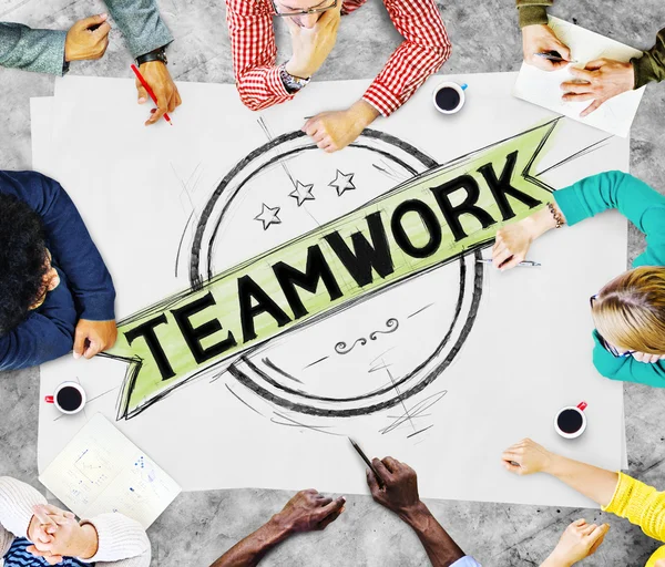 Diversity People und Teamwork-Konzept — Stockfoto